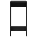 vidaXL Table de bar Chêne noir 51 x 50 x 103 5 cm Bois d'ingénierie