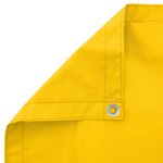 vidaXL Écran de balcon 120 x 200 cm Tissu Oxford Rectangulaire Jaune