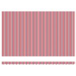 vidaXL Store rétractable manuel avec LED rayé rouge et blanc 500x350 cm