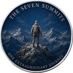 Monnaie KILIMANJARO Seven Summits 1 Oz Argent 1$ USA 2026 (PRÉCOMMANDE)