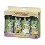 Sylvanian families - 4030 - la famille lapin gris