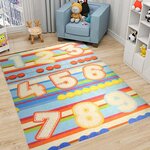 Tapis pour chambre Enfant 120 x 160 cm - Beige