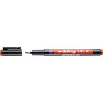 Feutre Permanent 141F Marron Pointe Fine 0 6 mm x 10 EDDING