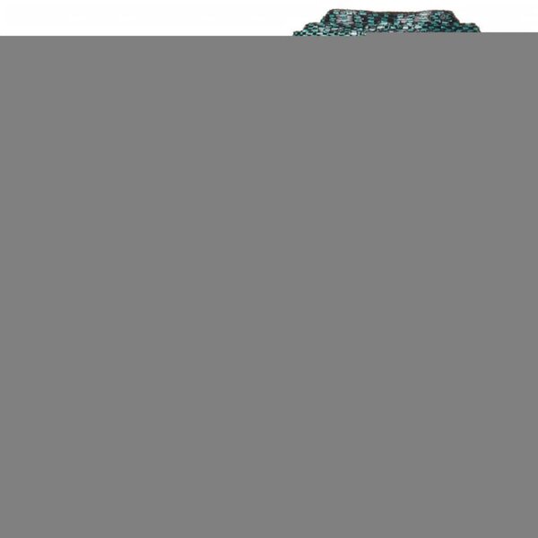 Nature Bâche de sol de contrôle des mauvaises herbes 2x5 m Vert