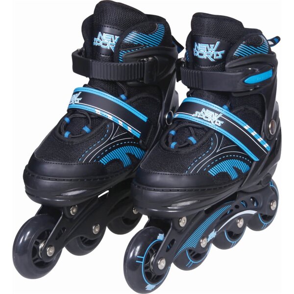 Vedes 73421969 - New Sports Inline Skates ABEC 7 bleu noir Taille 39 - 42