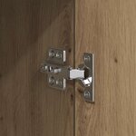 vidaXL Buffet Chêne artisanal 34 5 x 32 5 x 90 cm Bois d'ingénierie