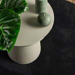 vidaXL Tapis HUARTE à poils courts doux et lavable noir Ø 80 cm