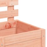 vidaXL Jardinière avec support 39x39 5x114 cm bois massif douglas