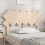 vidaXL Tête de lit 122 5x3x80 5 cm Bois massif de pin