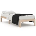 vidaXL Cadre de lit sans matelas 75x190 cm