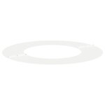 vidaXL Cache-pot en céramique Blanc Céramique Grand