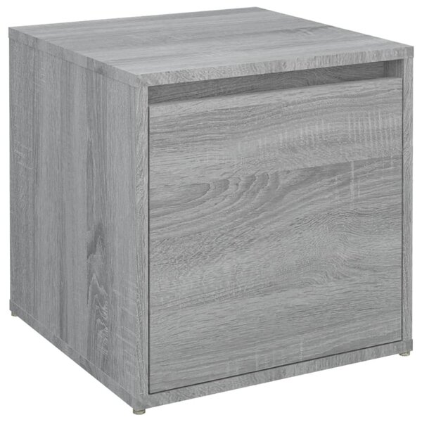 vidaXL Tiroir boîte Sonoma gris 40 5x40x40 cm Bois d'ingénierie