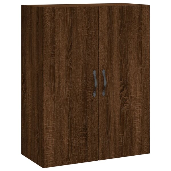 vidaXL Armoire murale chêne marron 69 5x34x90 cm bois d'ingénierie