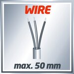 Einhell détecteur numérique de tuyau  de filetage et de cheville tc-md 50