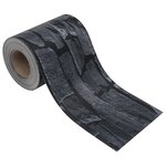 vidaXL Écran d'intimité de jardin PVC 70x0 19 m Gris