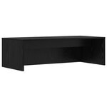 vidaXL Bureau mural Chêne noir 100 x 45 x 30 cm Bois d'ingénierie