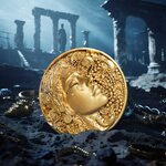 Pièce de monnaie en Argent - Cuivre 2000 Francs g Millésime 2025 Forgotten Civilization ATLANTIS