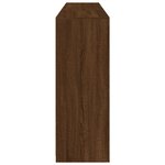 vidaXL Buffet avec lumières LED chêne marron 181 5x37x100 cm