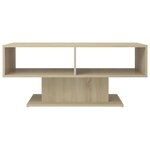 vidaXL Table basse chêne sonoma 103 5x50x44 5 cm bois d'ingénierie