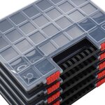 vidaXL Boîtes d'assortiment 10 Pièces 40x30x5 cm Polypropylène