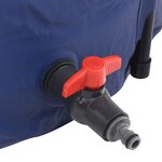 vidaXL Réservoir d'eau avec robinet pliable 750 L PVC