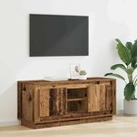vidaXL Meuble TV Bois Ancien 102 x 35 x 45 cm Bois d'ingénierie