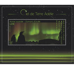Timbre TAAF - Ciel de Terre Adélie