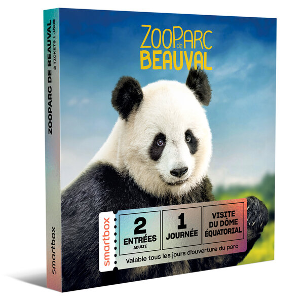 SMARTBOX - Coffret Cadeau Une journée au ZooParc de Beauval en 2025 pour 2 personnes -  Multi-thèmes