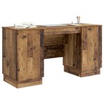 vidaXL Bureau Bois ancien 142 5 x 50 x 75 cm Bois d'ingénierie