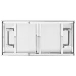 vidaXL Table de travail de cuisine avec étagère 120x60x115 cm Inox