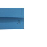 Chemise Poche Nf A4 265g Fc - Bleu - X 25 - Exacompta