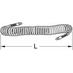 KS Tools Tuyau d'air en spirale 6 mm 515.3330