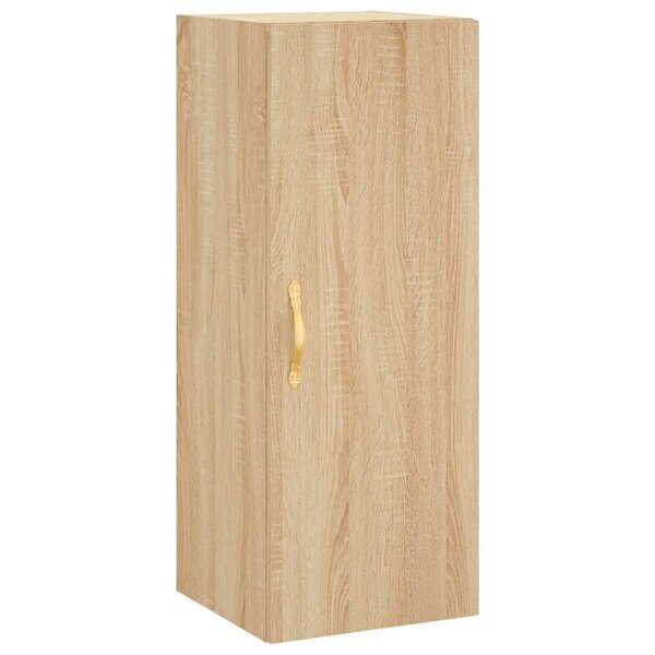vidaXL Armoire murale chêne sonoma 34 5x34x90 cm
