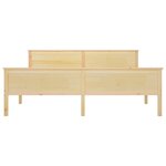 vidaXL Cadre de lit sans matelas bois massif de pin 180x200 cm