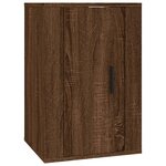 vidaXL Ensemble de meubles TV 2 Pièces Chêne marron Bois d'ingénierie