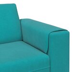 Ensemble de Canapés Turquoise Velours