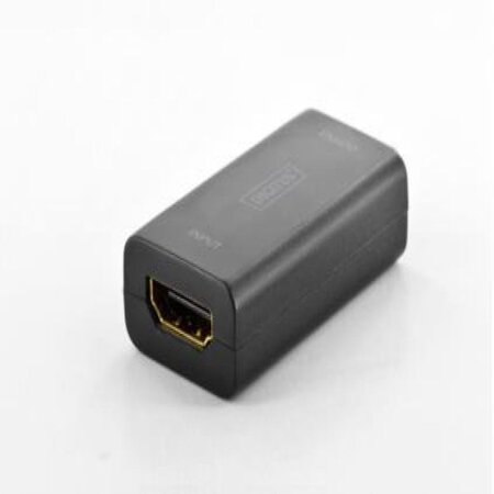 Coupleur amplifié Digitus HDMI femelle (Type A) vers HDMI femelle (Type A) 30m (Noir)