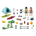 La famille et sa tente - Family Fun