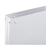 Porte-visuel Avec Fermeture Magnétique A6 - Cristal - X 20 - Exacompta