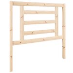 vidaXL Tête de lit 96x4x100 cm Bois massif de pin