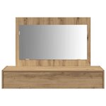 vidaXL Table de Toilette Marron 100 x 40 x 70 cm Bois d'ingénierie