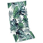 Vidaxl chaises inclinables de jardin 3 pièces avec coussins bois d'acacia