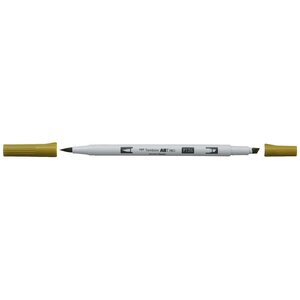 Marqueur base alcool double pointe abt pro 126 olive clair tombow