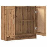 vidaXL Bibliothèque chêne artisanal 82 5x30 5x80 cm bois d'ingénierie