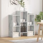 vidaXL Buffet Gris béton 90 x 30 x 90 cm