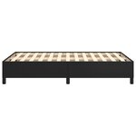 vidaXL Cadre de lit sans matelas noir 120x190 cm similicuir