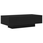 vidaXL Table basse Chêne noir 100 x 49 5 x 31 cm Bois d'ingénierie