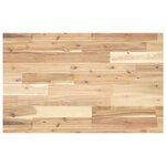 vidaXL Dessus de bureau non traité 160x50x4 cm bois d'acacia massif