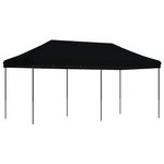 vidaXL Tente de fête Noir 292 x 580 x 315 cm Tissu Oxford