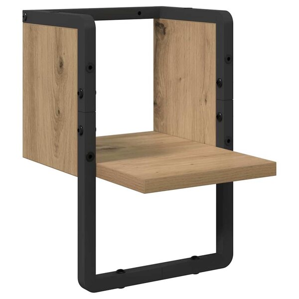 vidaXL Étagère Murale Chêne artisan 20 x 25 x 30 cm Bois d'ingénierie